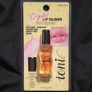 ioni Crystal Lip Gloss - Passion Fruit (Sheer Peach)